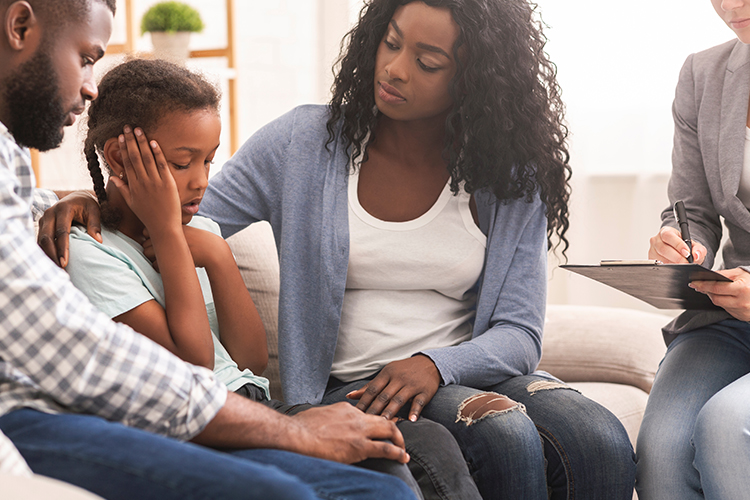 Family counselling session
